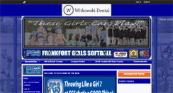 Desktop Screenshot of frankfortgirlssoftball.com